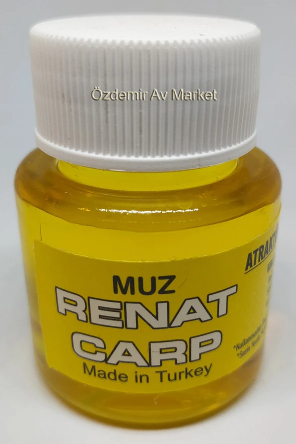 Muz Kokulu Sazan Atraktör 50 Ml Yem Katkısı