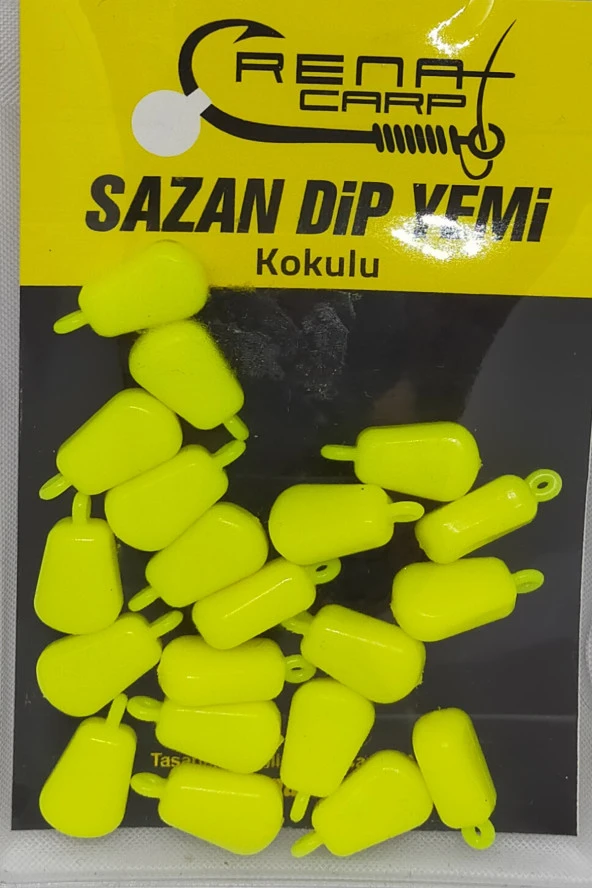 Kulplu Kokulu Fluo Yeşil Mısır Sazan Dip Yemi (20 Adet)