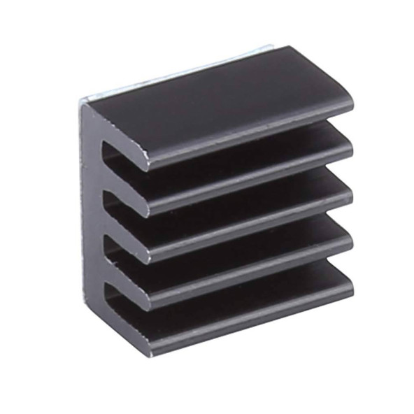 8.8mm x 8.8mm x 5mm Alüminyum Metal Soğutucu Blok Radyatör Amfi Led Entegre Transistor Vga Ram - 3