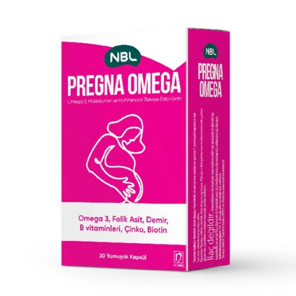 NBL Pregna Omega 30 Kapsül 8699540041226