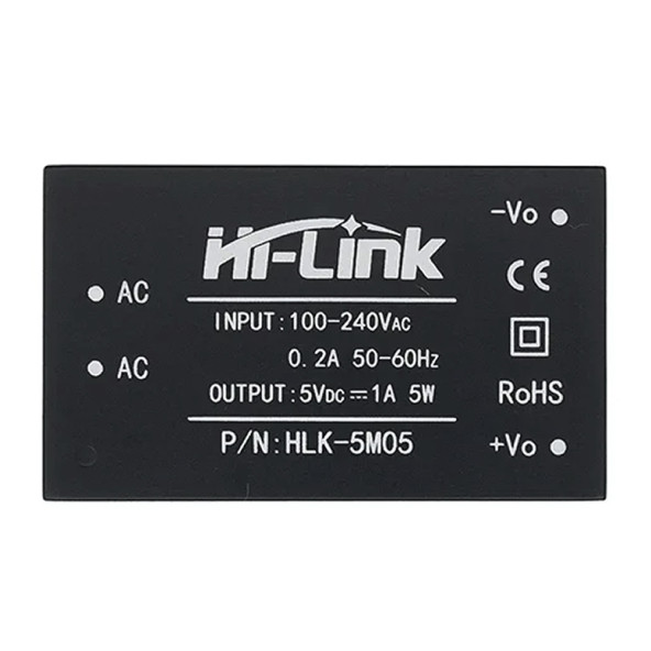 HLK-5M05 5V 1A 5W AC DC 220V to 5V Voltaj Düşürücü Modül İzole Elektronik Devre Güç Kaynağı Smps