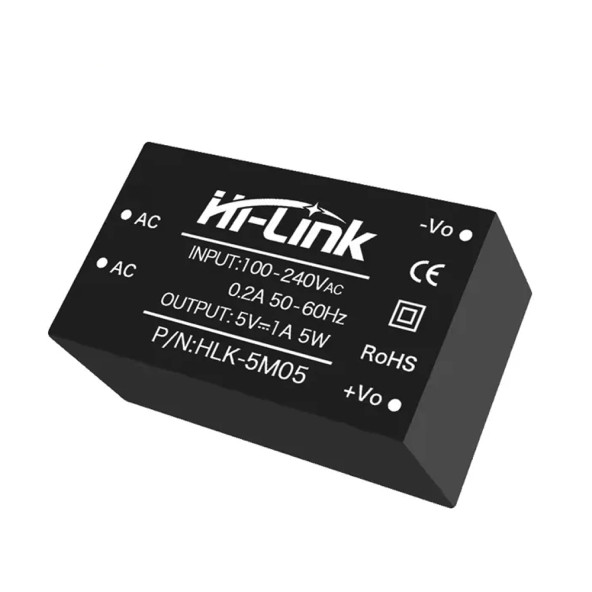 HLK-5M05 5V 1A 5W AC DC 220V to 5V Voltaj Düşürücü Modül İzole Elektronik Devre Güç Kaynağı Smps - 3