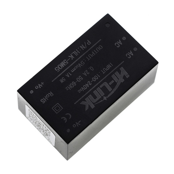 HLK-5M05 5V 1A 5W AC DC 220V to 5V Voltaj Düşürücü Modül İzole Elektronik Devre Güç Kaynağı Smps - 5