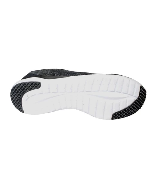 LUMBERJACK Erkek Siyah Çift Örgü Büyük Numara 46 47 Memory Taban Sneaker Spor Ayakkabı - Resim 4