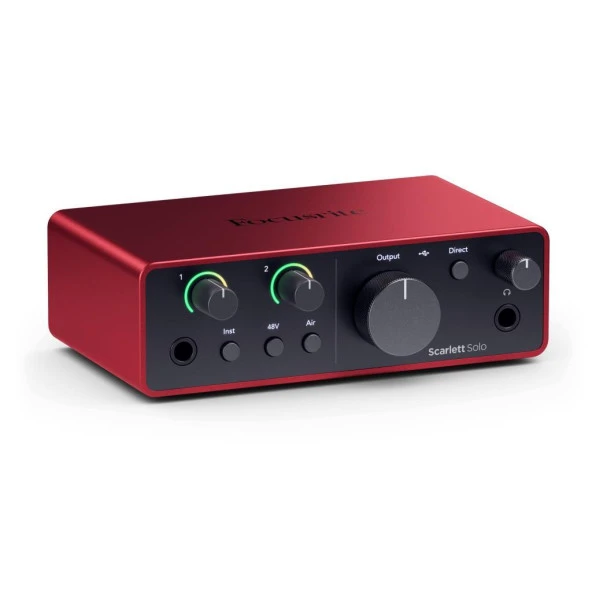 Focusrite Scarlett Solo Gen 4 Ses Kartı