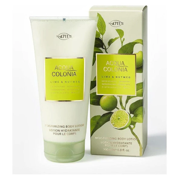 4711 Acqua Colonia Lime & Nutmeg Body Lotion Vücut Losyonu 200ML