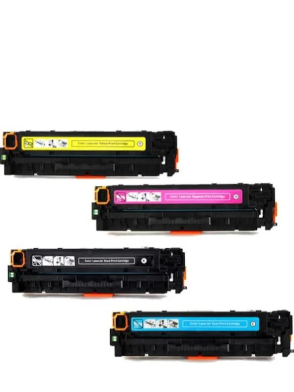 Hp 131A-CF210A-CF211A-CF212A-CF213A Pro 200 Color M251n  Muadil Toner Seti