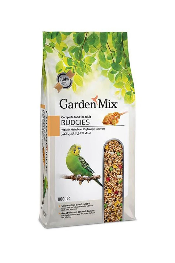 Gardenmix Platin Ballı Muhabbet Yemi-1 KG