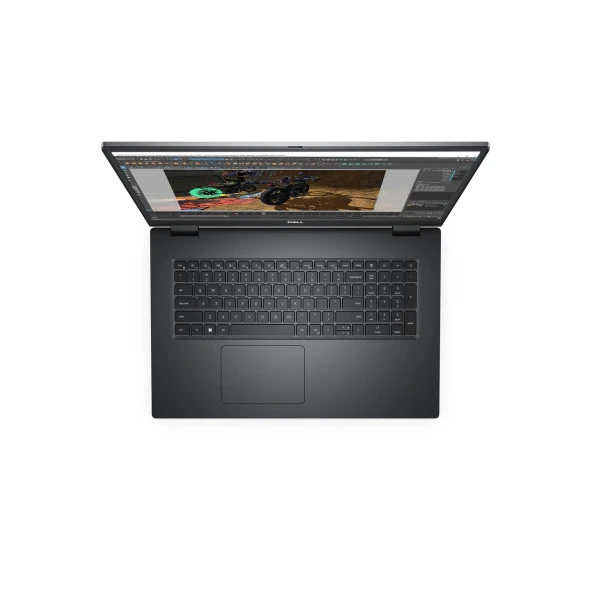Dell Precision M7780 XCTOP7780EMEA-VP3A4 i9-13950HX 32GB 512SSD+1TBSSD RTX4000 17.3" FullHD W11P Taşınabilir İş İstasyonu - Resim 4