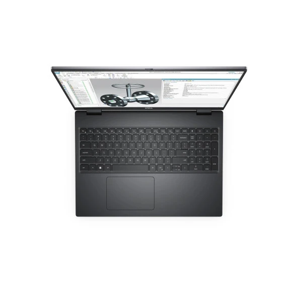 Dell Precision M7680 XCTOP7680EMEA-VP1A1 i7-13850HX 32GB 512SSD RTX2000 16" FullHD+ W11P Taşınabilir İş İstasyonu - 4