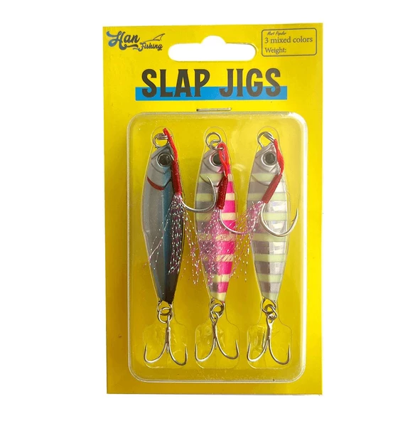 HanFish Slap Jigs Classic Mix ürün görseli 1