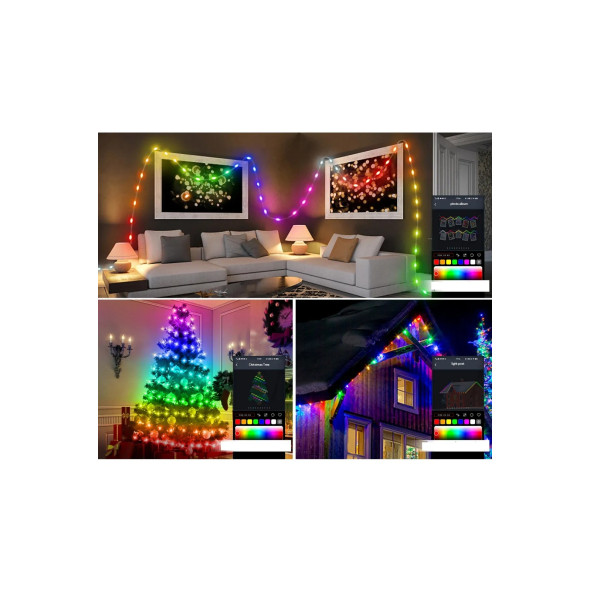 neeko Yeni Nesil  SESE DUYARLI Telefon ve Kumanda Kontrollü Magic Led - SU GEÇİRMEZ - 4