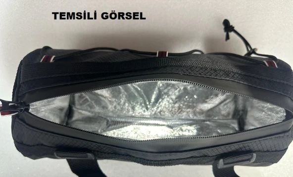 PROCYCLE PC 795 GRAVEL GİDON SİLİNDİR ÇANTA - KIRMIZI SİYAH - 2
