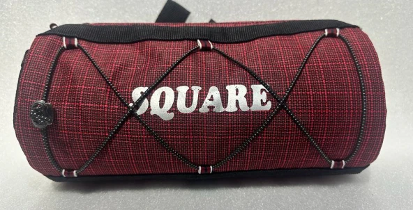 SQUARE S-795 Gidon yatay Silindir çanta BORDO