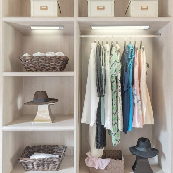 neeko Hareket Sensörlü - Dekoratif Gece Lambası - USB Şarjlı LED AYDINLATMA 30 cm BEYAZ KASA - 7