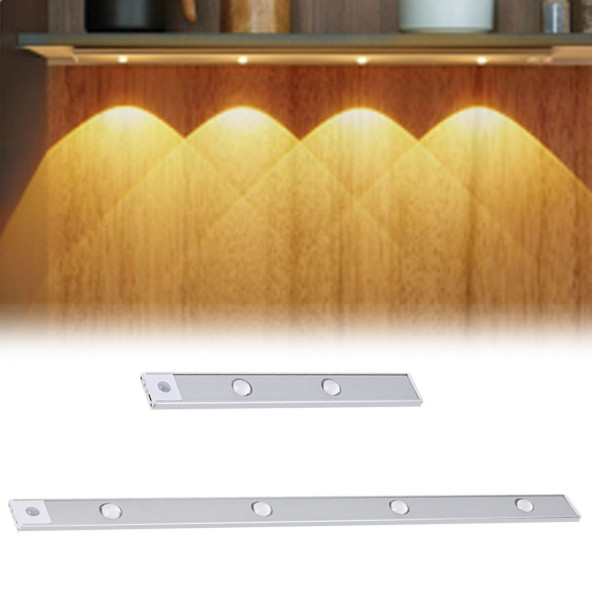 neeko Hareket Sensörlü - Dekoratif Gece Lambası - USB Şarjlı LED AYDINLATMA 40 cm BEYAZ KASA - 3