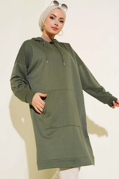 Kanguru Cepli Tunik Haki - 2
