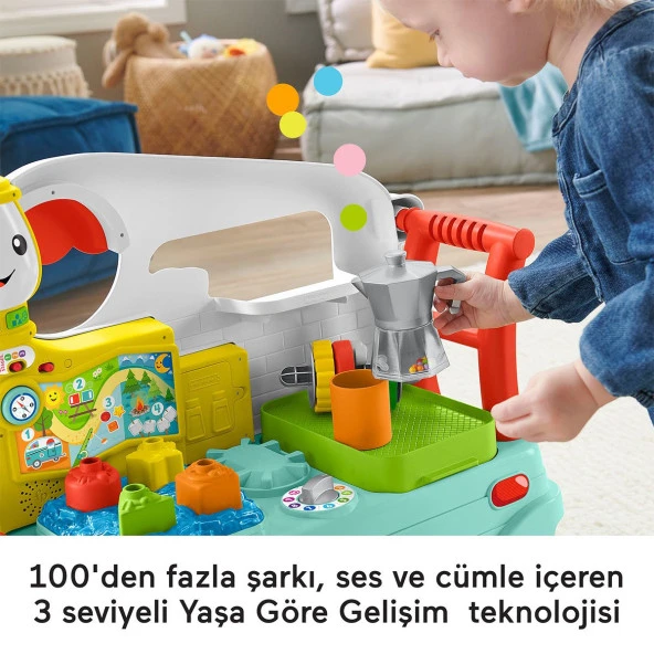 HCK81 Fisher-Price® LnL 3ü1 Arada Karavan - Türkçe ve İngilizce - Resim 5