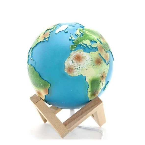 himarry Standlı Işıklı Dünya Küre - Resim 2