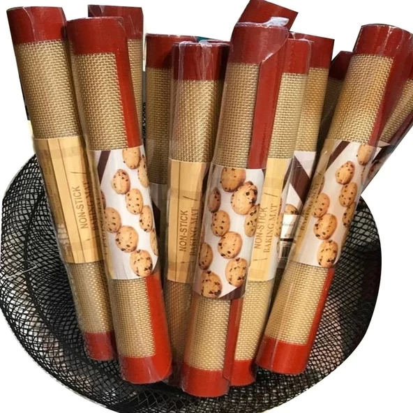 Yağlı Fırınlanabilir Silikon Pişirme Matı 30x40 - 4
