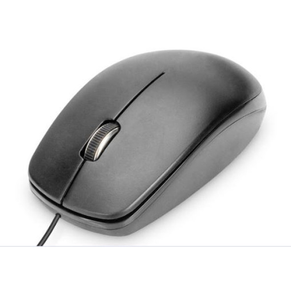 Assmann DA-20160 Digitus USB Mouse, Kablolu, 3 Düğmeli, 1200 dpi