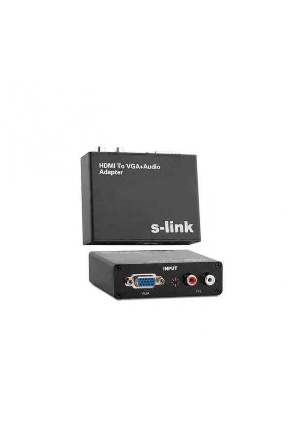 S-Link Vhc11 Vga To Hdmı Dönüştürücü