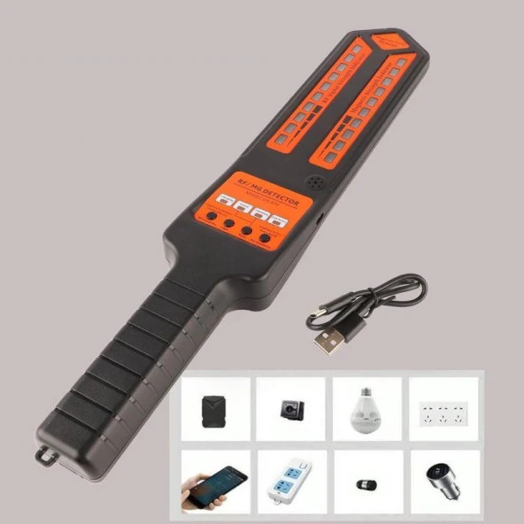 Gps Tarama Wifi Kamera Tespit Konum Takip İzleme Bulucu Yakalama Böcek Bulma Arama Güvenlik Dedektörü Anti Casus - 2