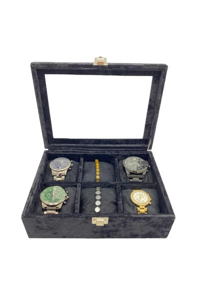 Saat Kutusu Alfora Siyah Spesiyal - Resim 2