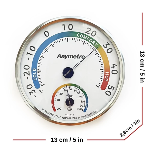 Anymetre TH101E Termometre Higrometre Nem Ölçer - 4