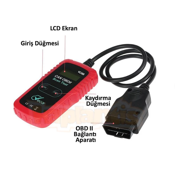 Viecar VC300 Araç Arıza Tespit Cihazı - 6