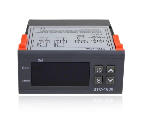 STC-1000 LCD Prob Termostat 12V