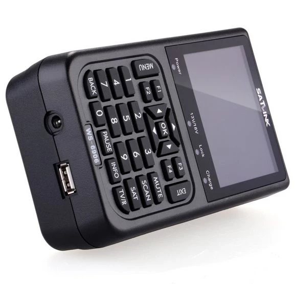 SATLINK WS 6906 Görüntülü Uydu Yön Bulucu LCD Ekran - 4