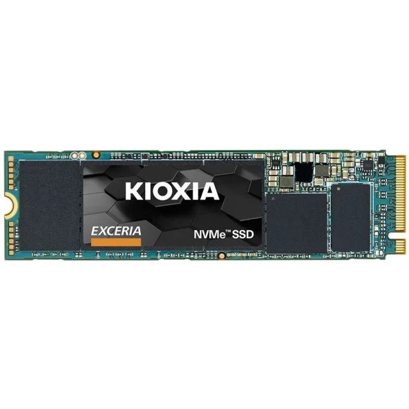 KIOXIA 500GB Exceria NVMe M.2 SSD Okuma Hızı 1700MB / Yazma Hızı 1600MB LRC10Z500GG8