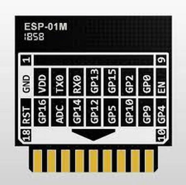 ESP-01M ESP8285 WiFi Modülü - Resim 3