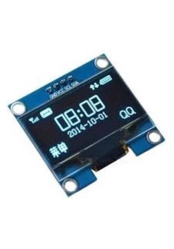 1.3" 4 Pinli SPI İletişimli OLED LCD Modülü