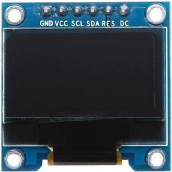 1.3" 6 Pinli SPI İletişimli OLED LCD Modülü