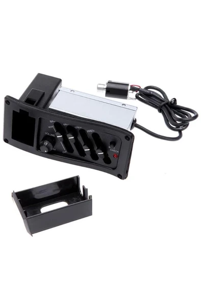 Midex ME-40 Gitar Preamp 4-Band EQ Ekolayzer Piezo Pickup Amplifier - Resim 2