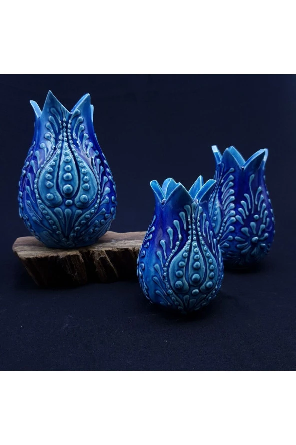 Sharp&art Çini Lalezar Vazo Seti Renkler Serisi
