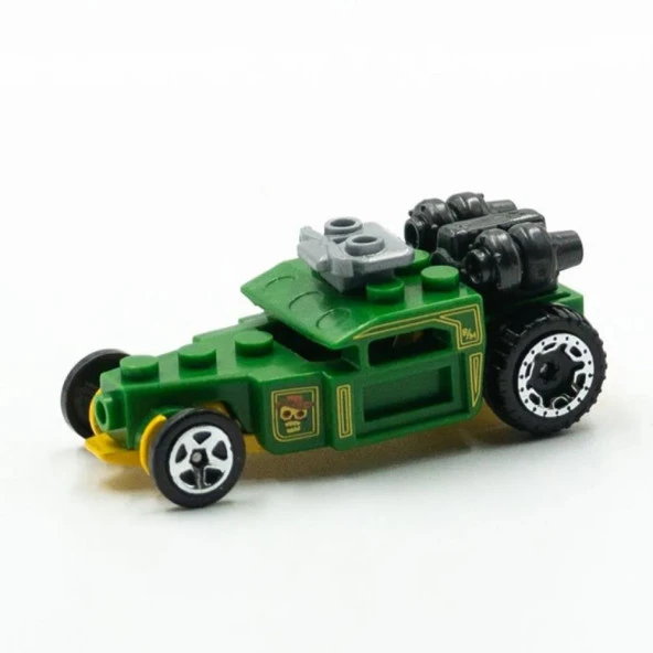 Hot Wheels Tekli Araba HKJ88, Brick Rides Oyuncak Araba