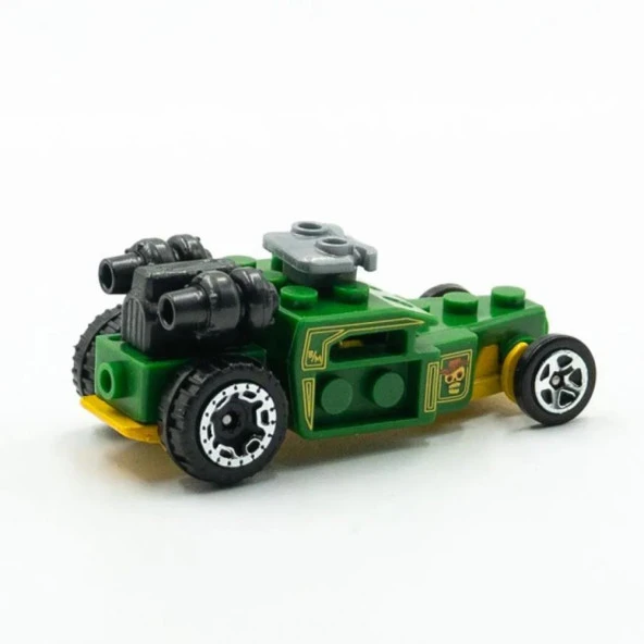 Hot Wheels Tekli Araba HKJ88, Brick Rides Oyuncak Araba - 3
