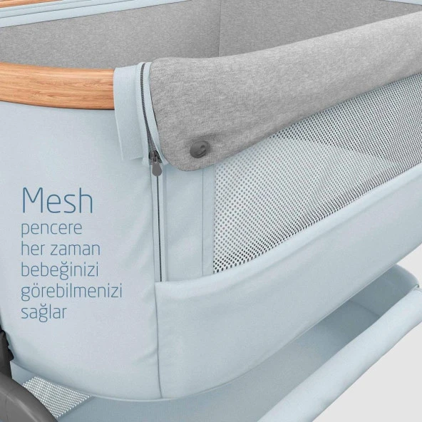 Maxi Cosi Iora Katlanabilir Anne Yanı Beşik Beyond Grey Eco - 10