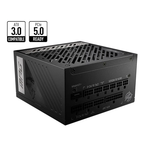 MSI MAG A1000G PCIE5 1000W 80 Plus Gold Modüler ATX 3.0 PCIE 5.0 Güç Kaynağı - 6