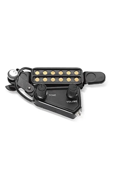 Midex ME-50 Portatif Gitar Mikrofonu Gitar Manyetiği Volüm ve Ton Kontrollü - Resim 3