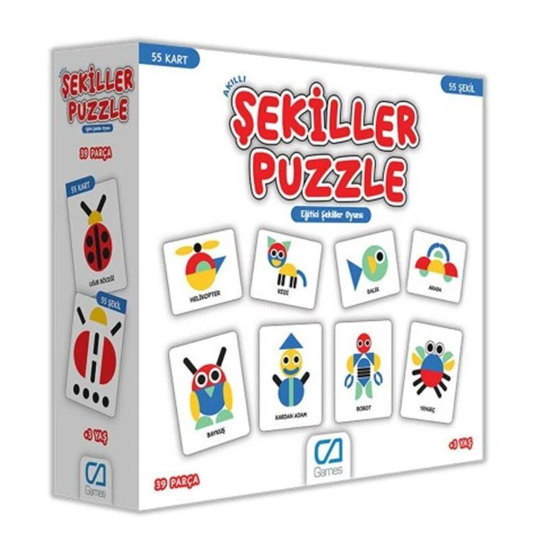 Ca Puzzle Şekiller 5114 ürün görseli