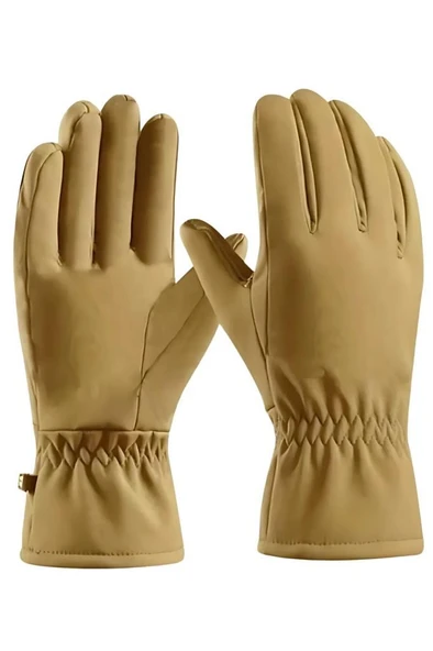 Single Sword Softshell Soğuk ve Rüzgar Geçirmez, Suya Dayanıklı Eldiven