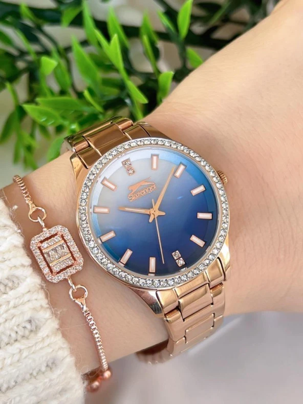 Slazenger Çelik Kordon 30 Mt Suya Dayanıklı Kadın Kol Saati BSL.09.2222.3.04 ürün görseli