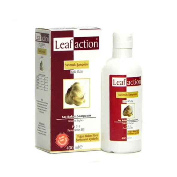 Leaf Action Sarımsak Şampuanı 400 ml