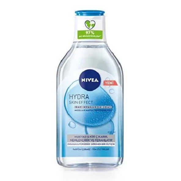 Nıvea Mıcellar Makyaj Temizleme Suyu Hydra Effect Tüm Ciltler 400 Ml