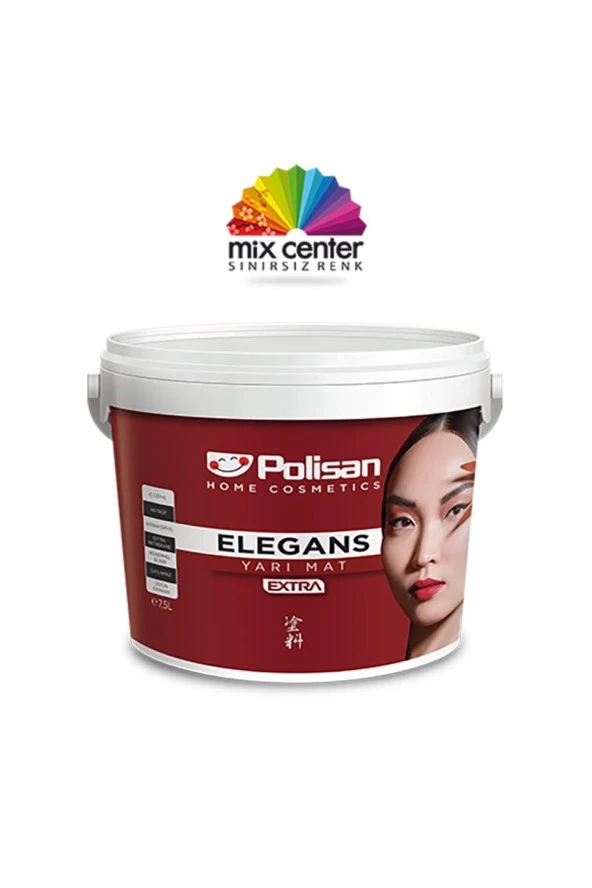 Polisan Elegans Extra Yarı Mat İç Cephe Küf Önleyici 7,5 LT