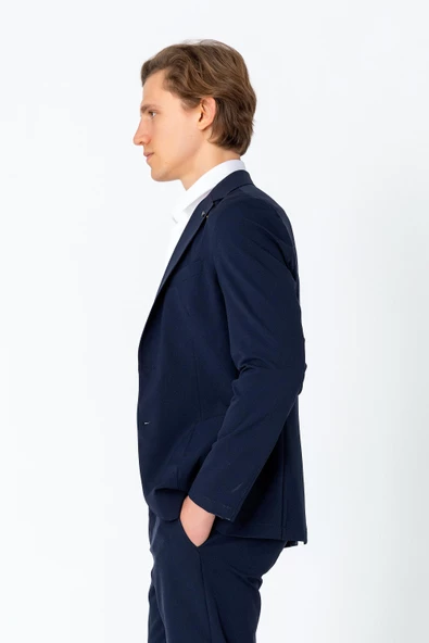 CEKMON Erkek Regular Fit Rahat Kırışmayan Hafif Blazer Ceket - 10